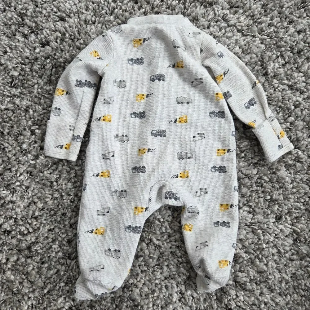 3 Pair Of Baby Footie Baby Pajamas Newborn Carters Baby Starters Brand